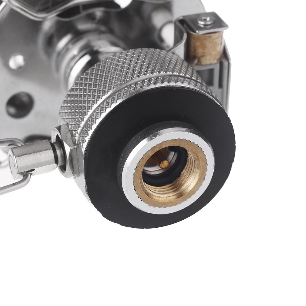 Mini Portable Camping Lantern Gas Light Tent Lamp Torch Hanging Metal Lamp-chimney Butane 80LUX