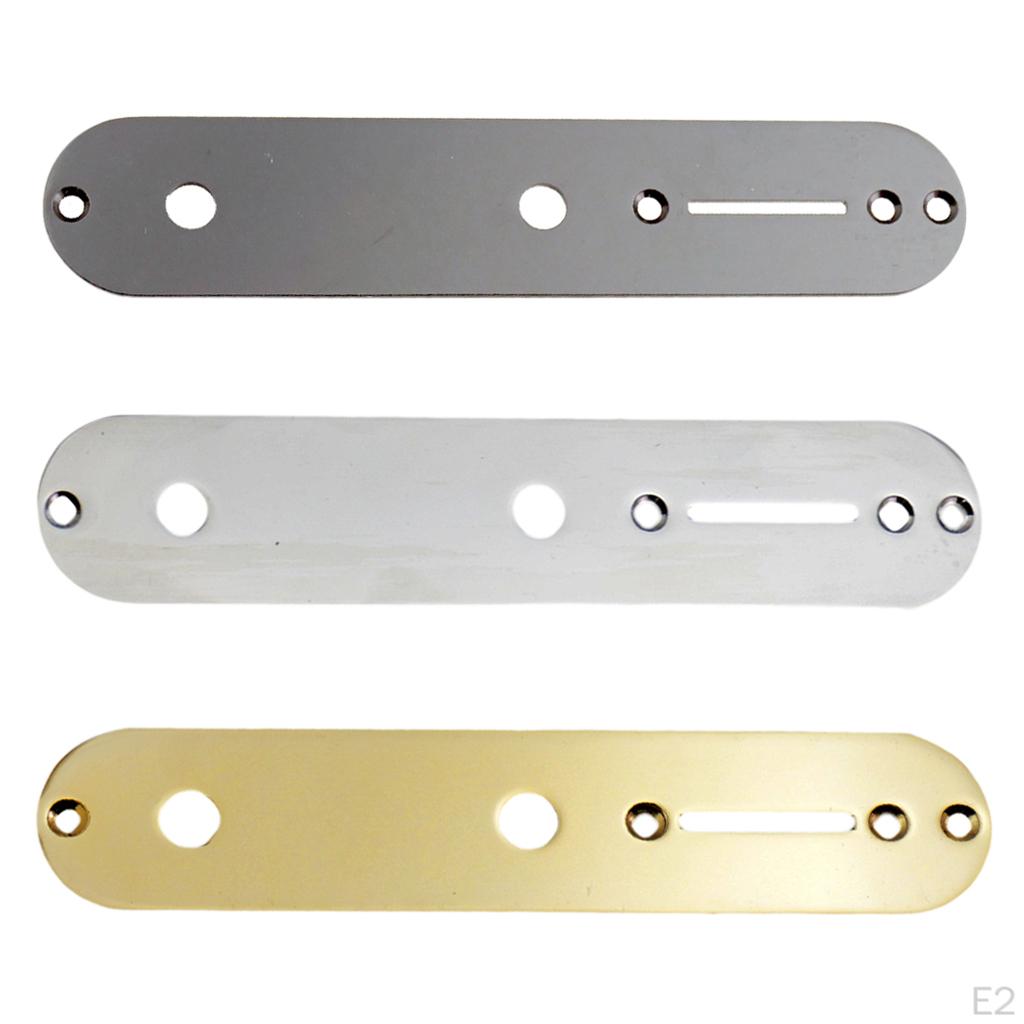 Control Plate for Caster Guitar Musical Parts 3 Colors