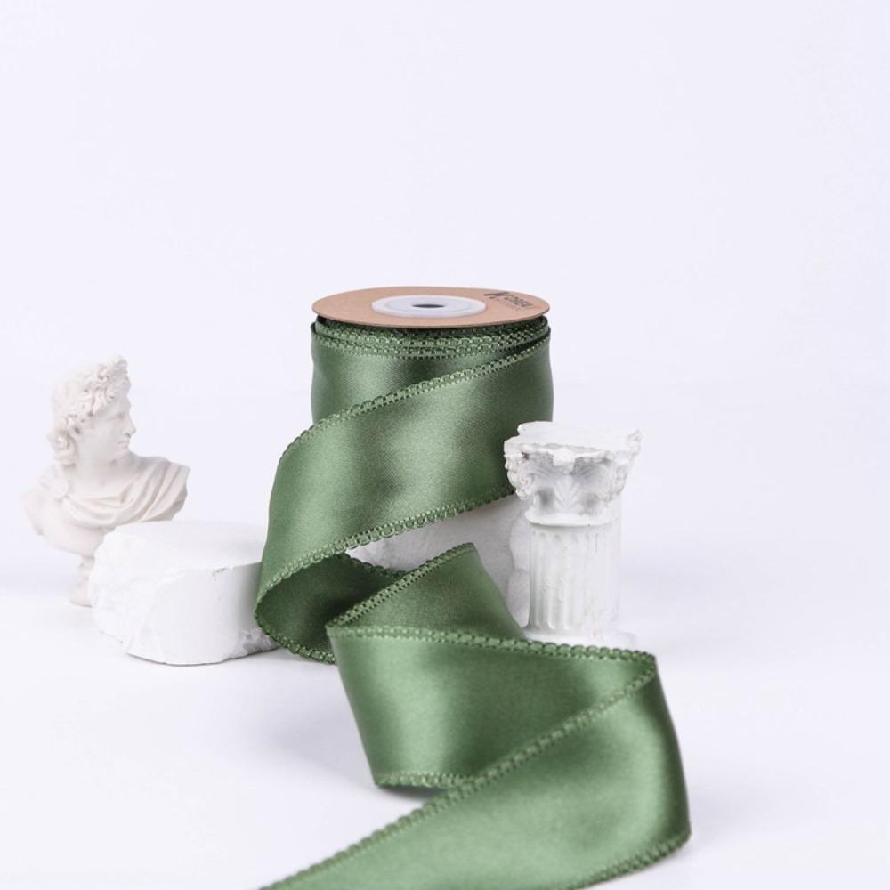10 Yards 40MM Polyester Satin Ribbon DIY Crafts Double-sided Gift Wrapping Tape Make Bowknots Handmade Carfts Lace Ribbon Cloth