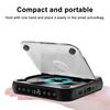 Portable Music Player with LED Display Bluetooth-compatible Rechargeable Small Retro