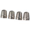 Knitting Metal 4Pcs 1.4*1.7*2.3CM/0.55*0.67*0.9in Small Finger Protector Hand Thimbles Hand Sewing