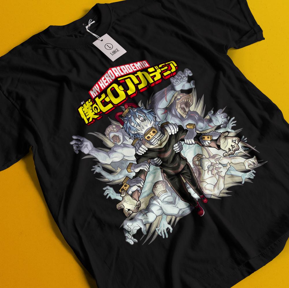 

Футболка Томура Шигараки Моя Геройская Академия Футболка Мидория Футболка МГА Даби Деку 4XL