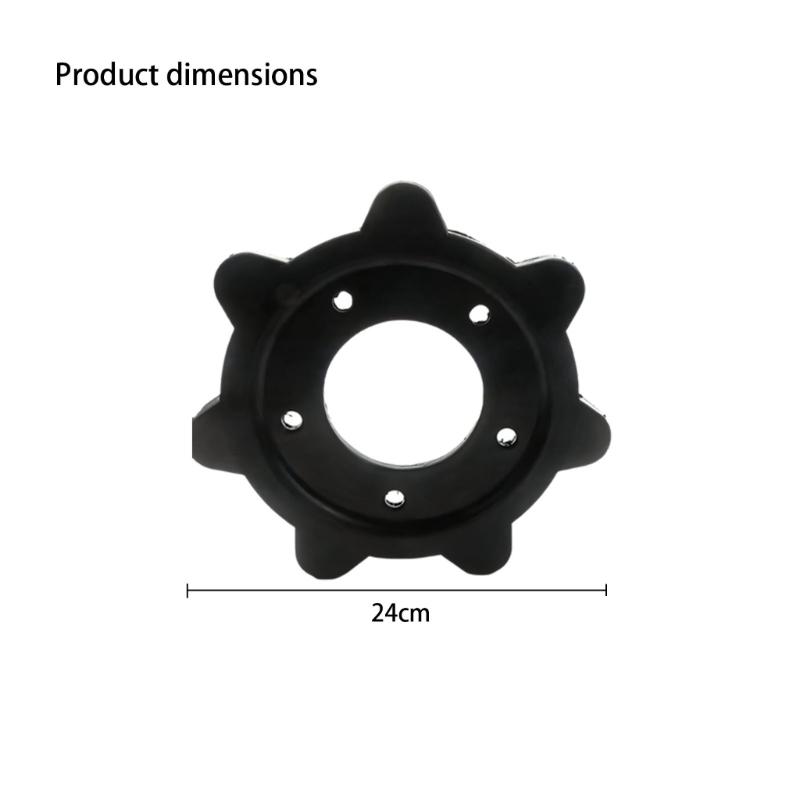 Pacote Com 2 Drivers de Esteira de Reposição Premium Para Veículos de Neve 1967 1972 Com Esteiras Com Crampons