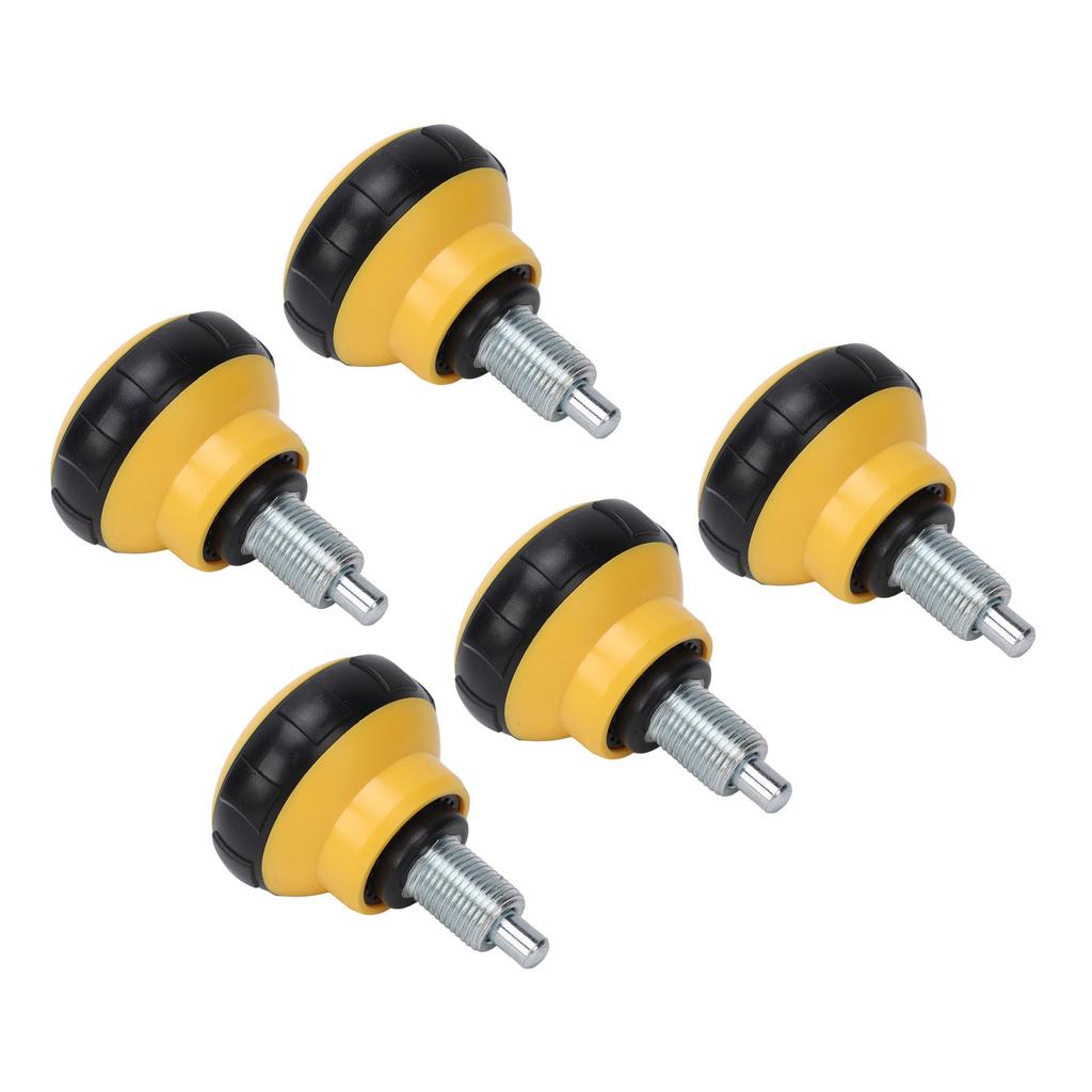 5Pcs Fitness Adjustment Knob Quick Release Spring Pull Pin Knob Replacement Part for Fitness Equipment Exercise Bike