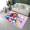 Cartoon Gabby Dollhouse Girl Carpet Rug for Playroom Bedroom Living Room Sofa Home Decor,kid Area Rug Non-slip Floor Mat Gift