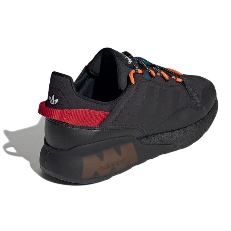 adidas ZX 2K Boost Pure Black Scarlet Unisex Sneakers Core-Black GY7912