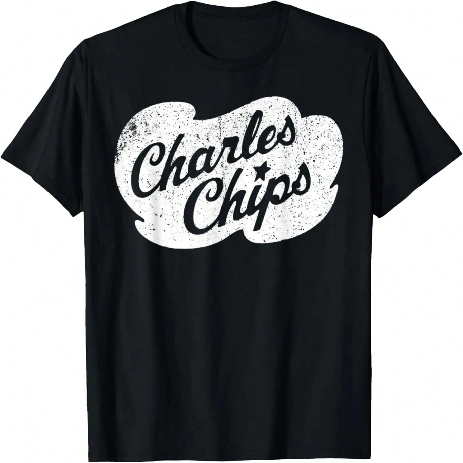 Винтажная ретро-футболка Charles Chips S разноцветный