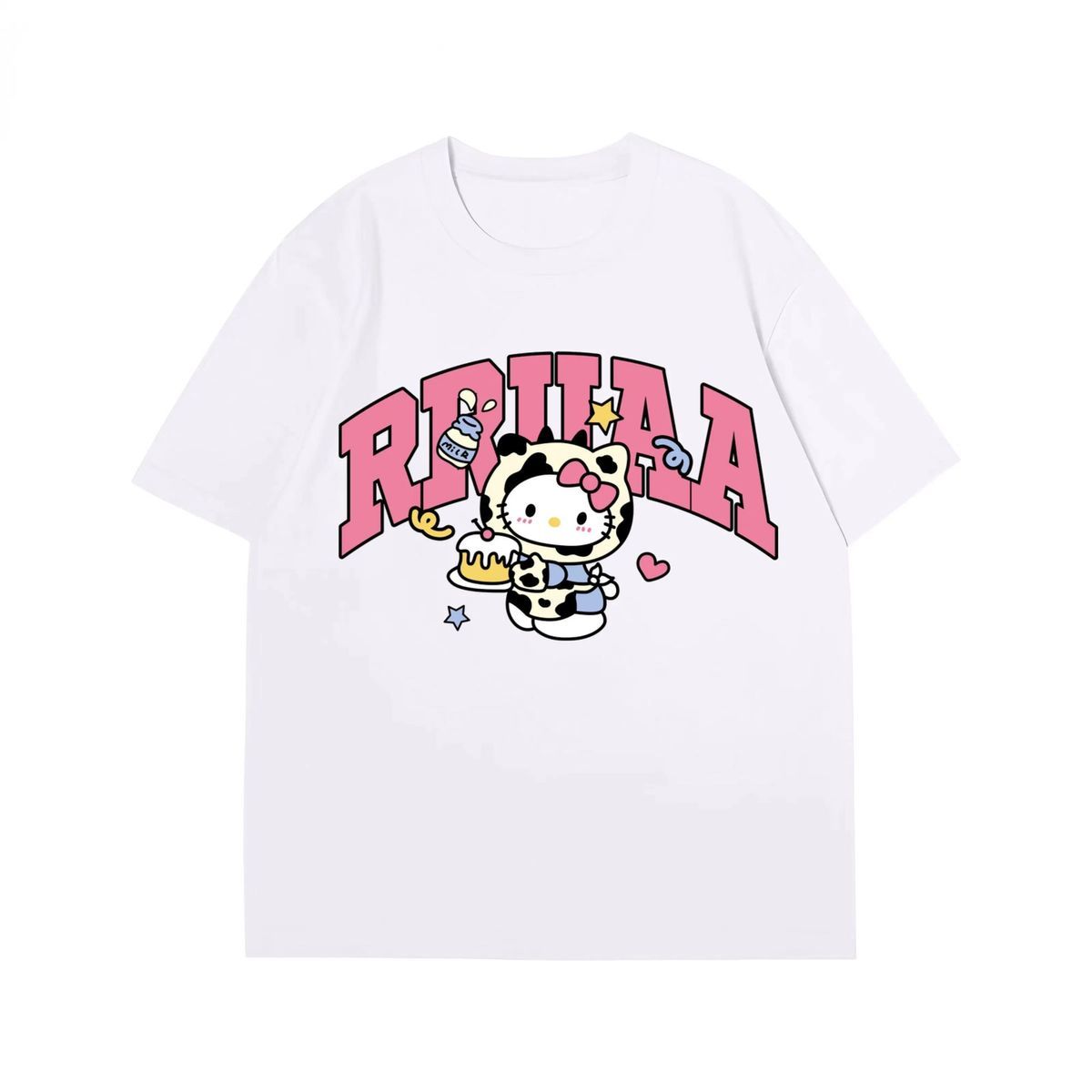 

100 Cotton Heavyweight Hello Kittyt Unisexs Tshirt 2026 New Style Bestselling Niche Design Trendy Style Instagramworthy S