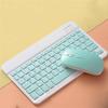 Klavye Mouse 78 Keys Portable Wireless Mini Bluetooth Keyboard and Mouse Combo for iPad MatePad Tablet