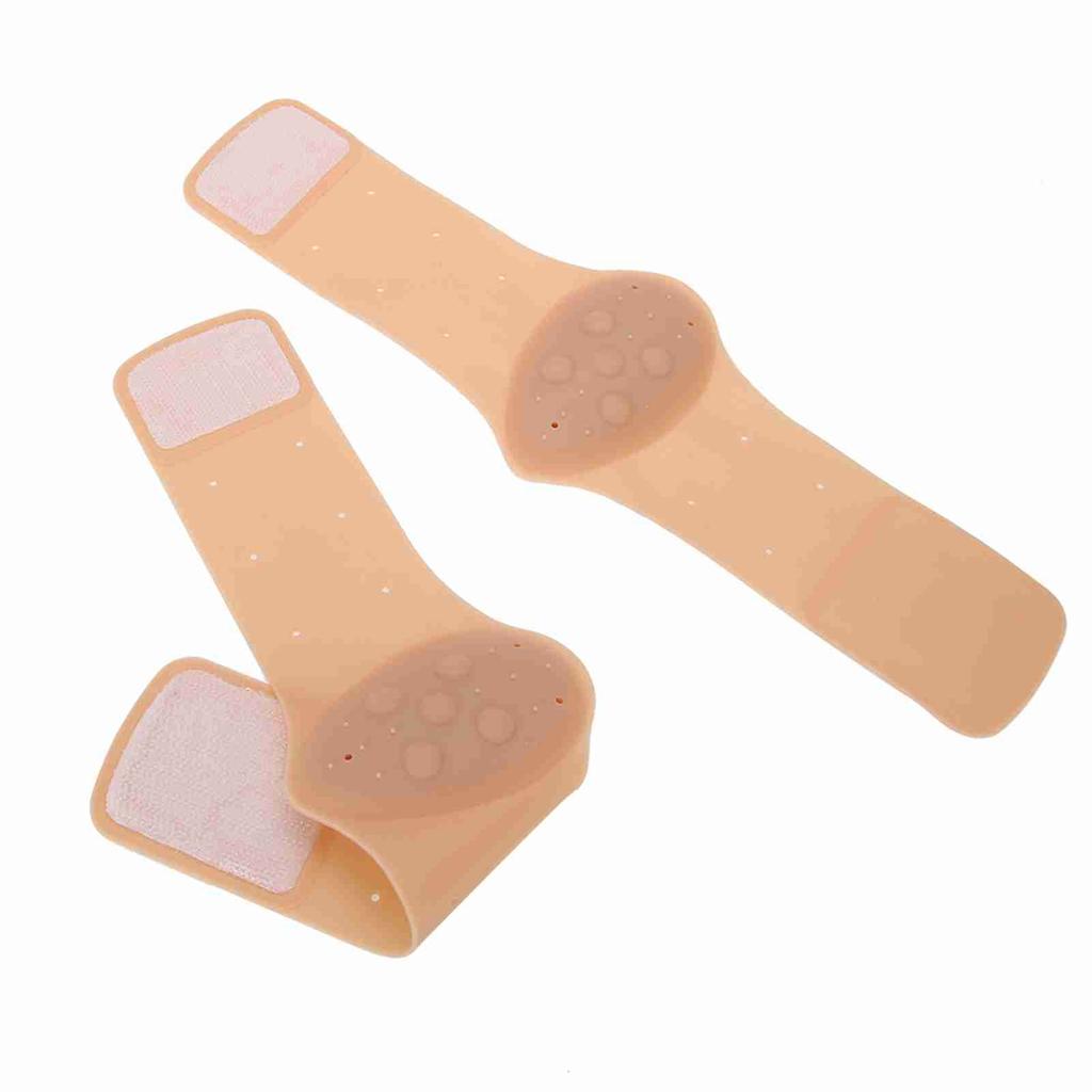 Silicone Feet Foot Arch Support Cushion Shoe Insoles Pads Skin Color