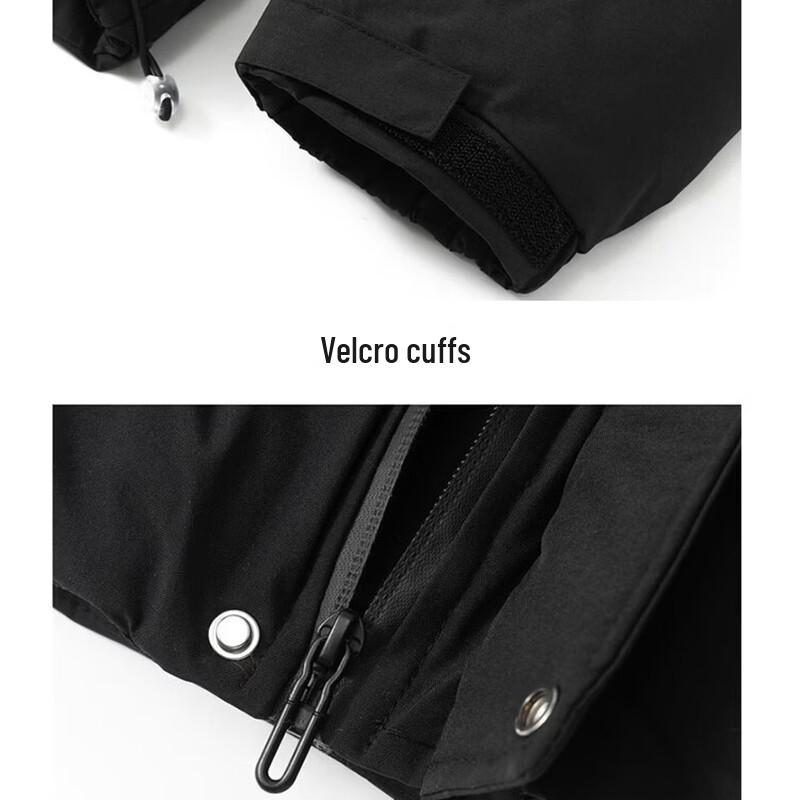 Jeanswest Men's Loose Fit Stand-Collar Puffer Jacket