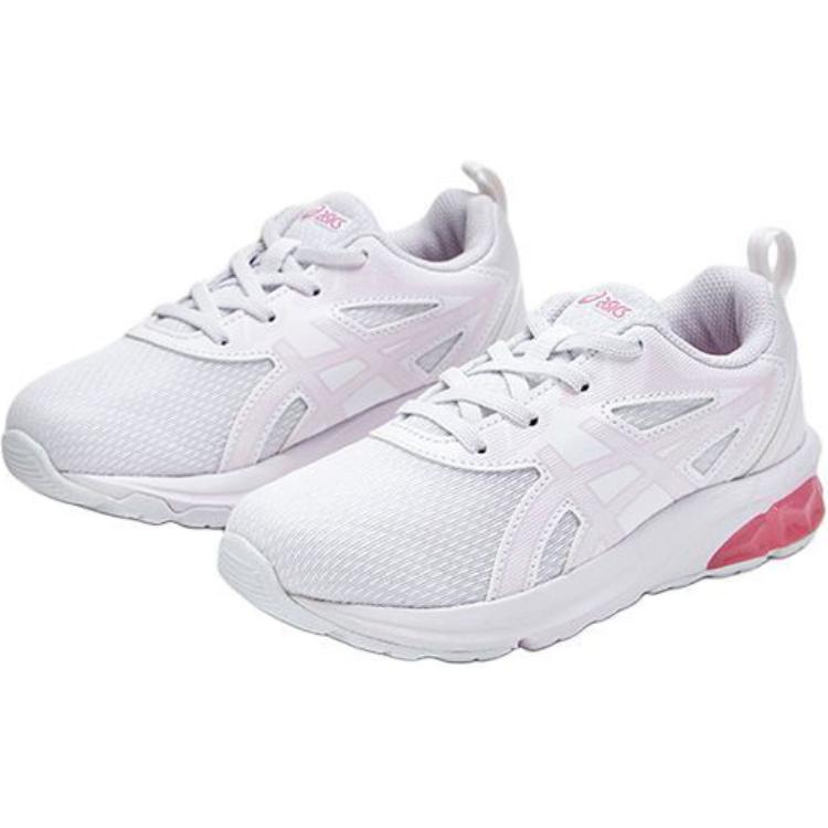 Asics Gel-Quantum 90 Comfortable Lightweight Stable Outdoor Sports Running Shoes Kids Sneakers Pink White 331204A137-103