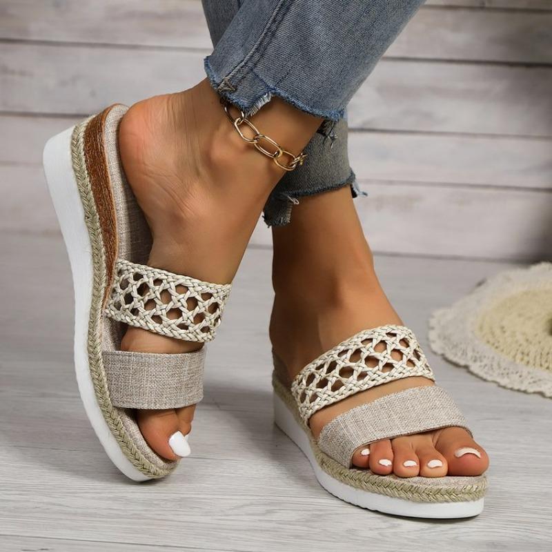 New Plus-size Sole Platform Fish Mouth Sandals for Women