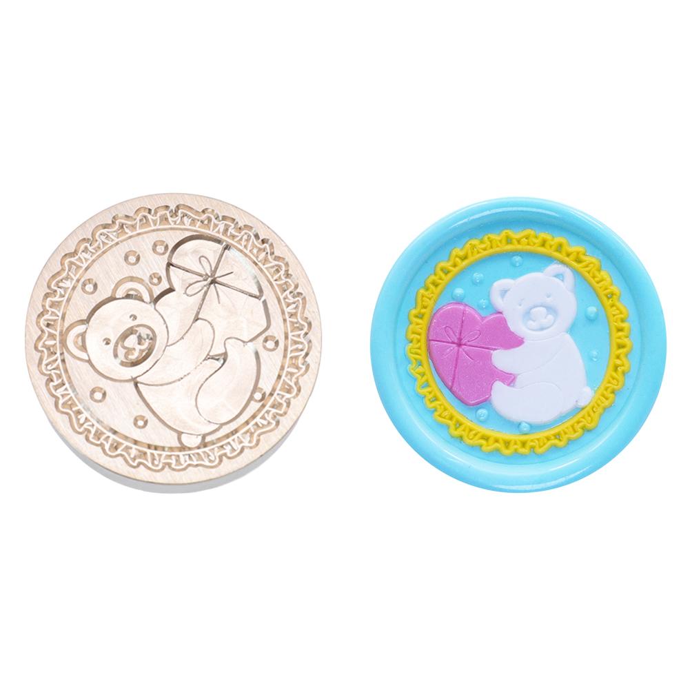 Animal Series Copper Head DIY Manual Account Enamel Copper Head for Wedding Card