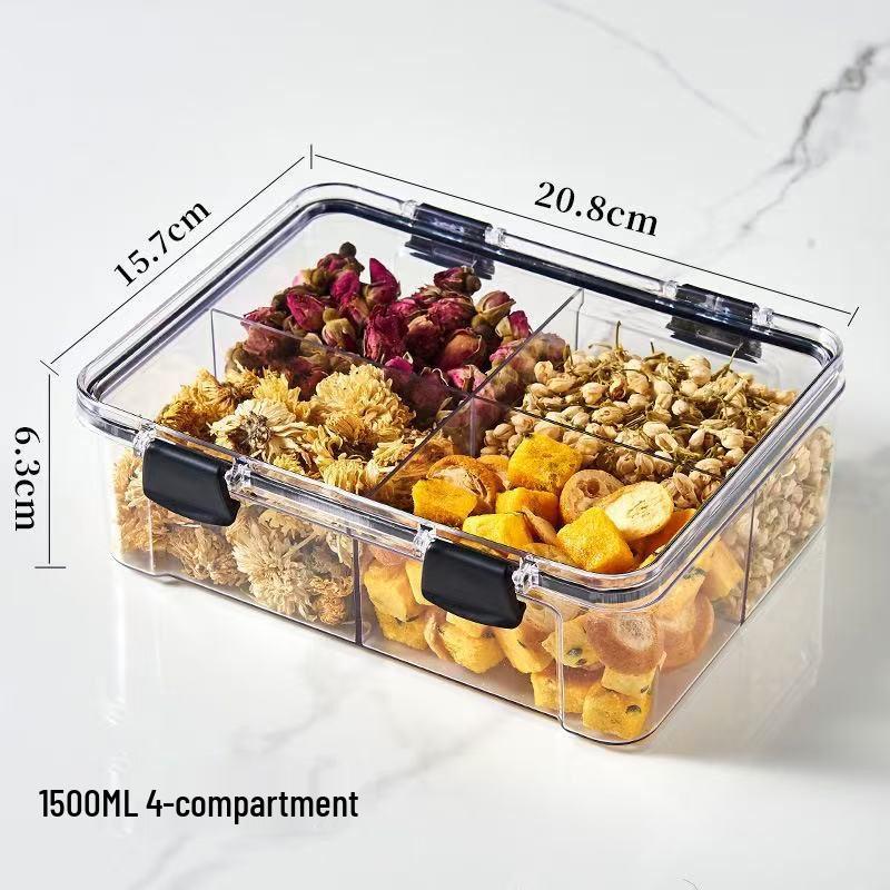 Transparent Food-Grade Plastic Storage Jar for Soups