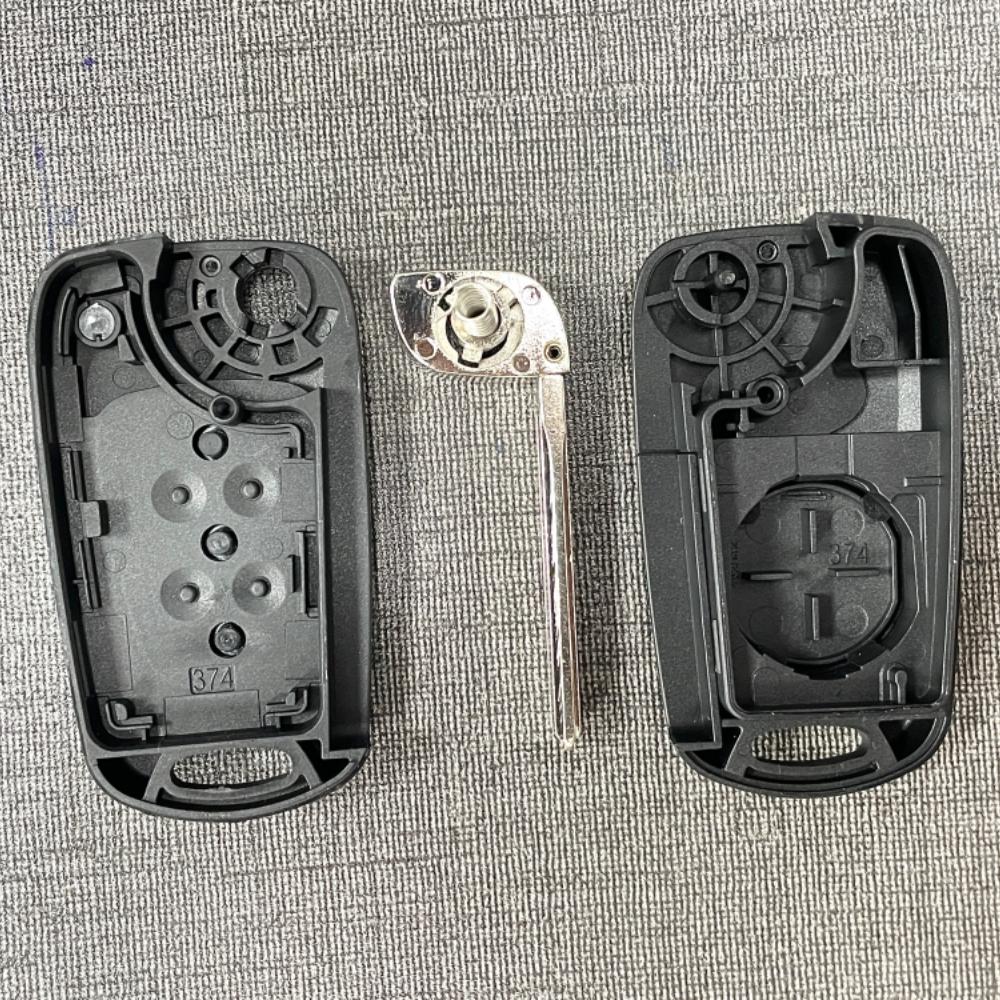 For Hyundai I20 I30 Ix35 I35 Accent For Kia K2 K5 Rio 3 Picanto Ceed Cerato Sportage 3 Buttons Flip Remote Car Key Shell Case