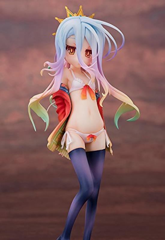 No Game No Life Shiro Swimsuit Style Scale ABS PVC Complete Figure 1/7 & Pre-painted