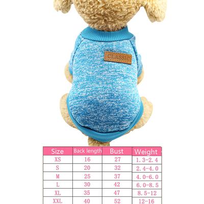 Pet Coat Dog Jacket Winter Clothes Puppy Cat Sweater Coat Clothing Apparel