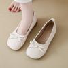 Bow Women Flats Square Toe Shoes New Trend Loafers Shoes Sandals Brand 2025 Summer Sneakers Walking Woman Zapatos Mujer
