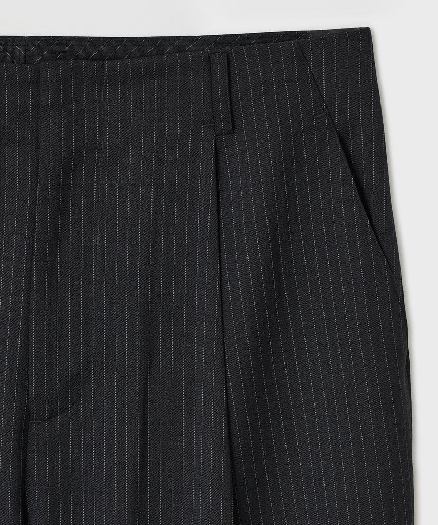 Bellie Slate Slacks - Black Stripe