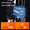 SANSUI D08 8-inch Outdoor Portable Karaoke Trolley Speaker (CN version)