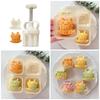 Dragon Head Chinese Cake Stamp Traditional Chinese Cake Mold with Cute Pattern for Festive Celebraation