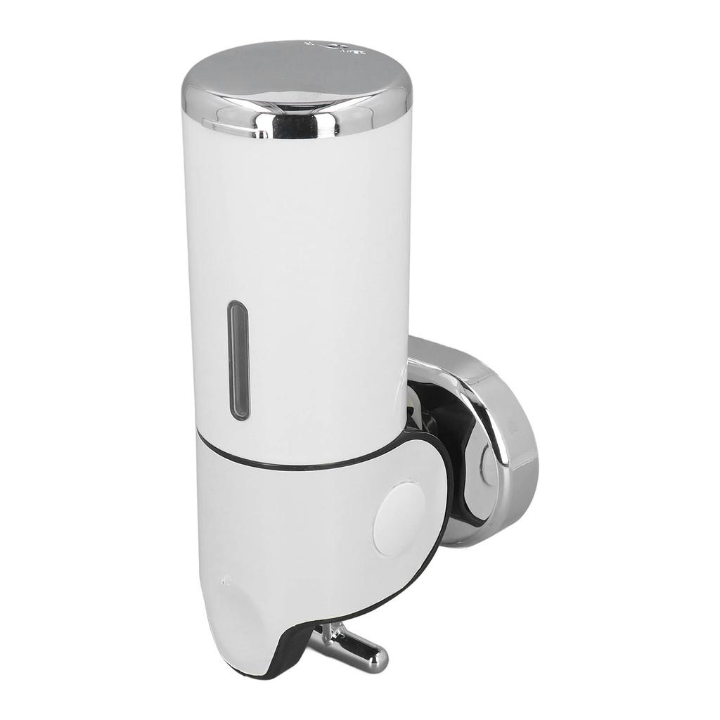 Wandmontierter Seifenspender ABS Seifenhalter 500ml Fassungsvermögen Lotion Spender Pumpe für Badezimmer Küche