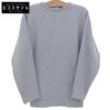 ETRE TOKYO Cotton Double-face Zipper Design Pullover for Women, Gray, F, 1225112018-0 Tops F grayUsed