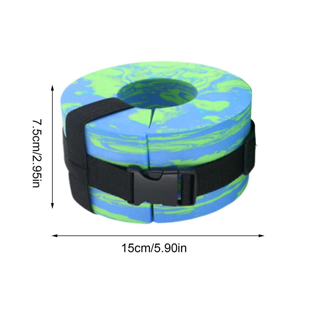 2 Stück Aquatische Manschetten Schwimmleggings Arm Schwimmring Schwere Gewichte Wasserübung Aerobic Ringe Schwimmzubehör
