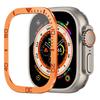 Screen Protector For Apple Watch Ultra 49mm Accessories Metal Bumper+Tempered Glass Aluminum Alloy Cover HD iWatch Ultra 49 Mm