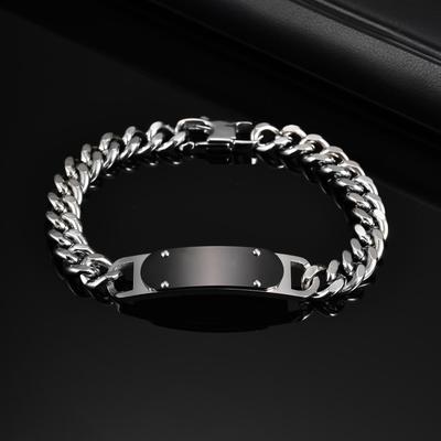Afslappet Herre Tyk Kæde Armbånd, Aldrig Falmende Rustfrit Stål Armbånd, Ny Punk Smykke Gave