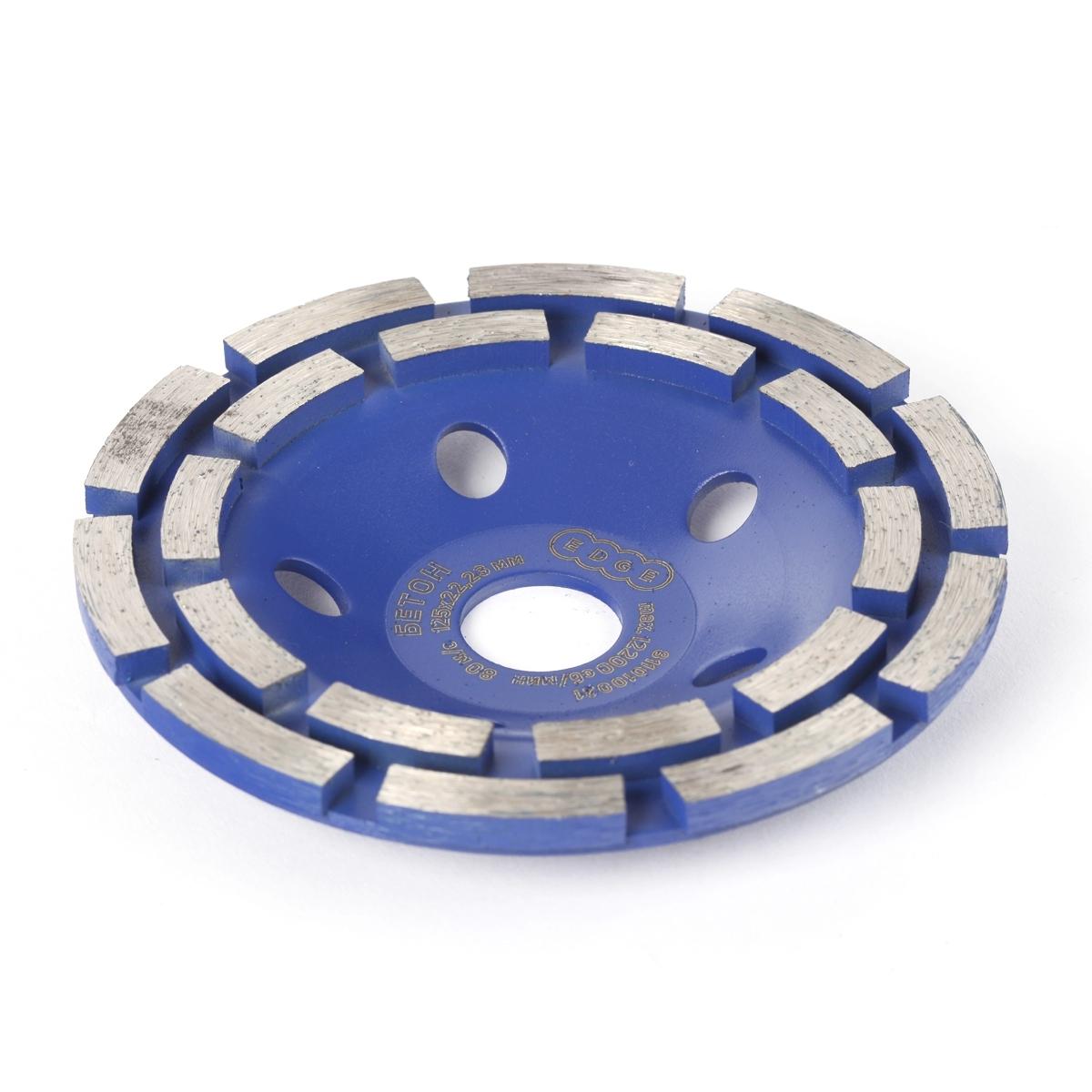 

Шлифовальная кромка чашки Patriot Diamond 125x22 2 двухрядная