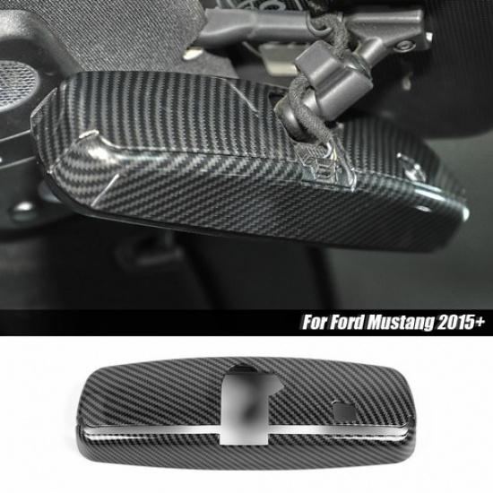 3Pcs Inner Rear View Mirror Decor Cover Trim Ford Mustang 2015- Bronco +