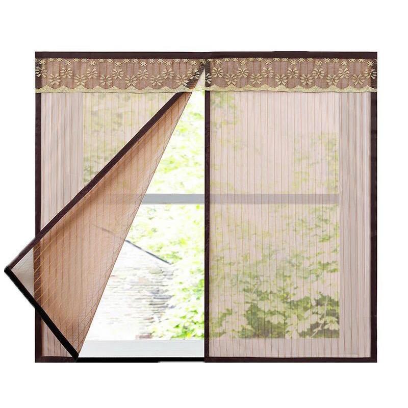 

1 шт., дышащая бесшовная магнитная застежка, магнитная защита от ошибок, сетчатый оконный экран 80*120cm