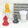 3D Hands Foldedh Silicone Mold Buddhas Beads Hand Candle Mould Handmade Scented Candle Making Mold Soap Mould for Prayer