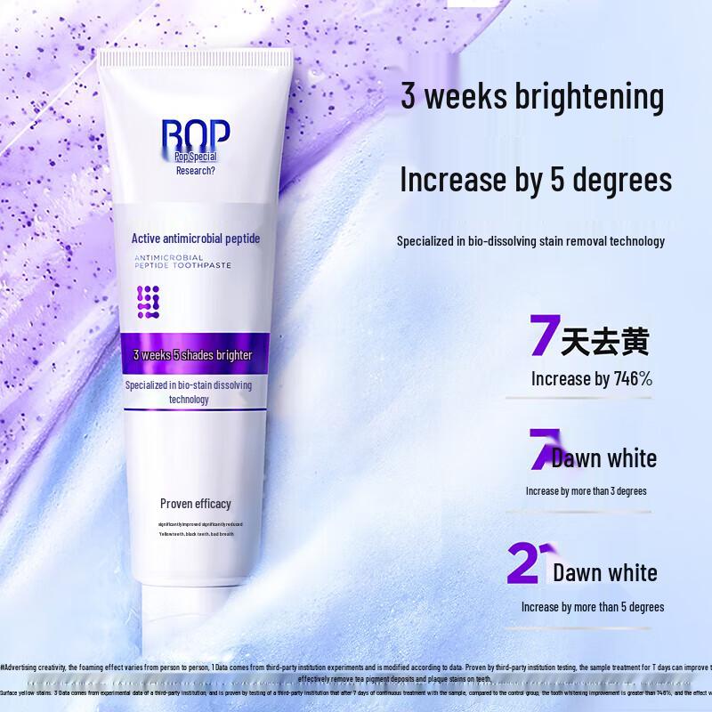Bop Stain Dissolving Whitening Toothpaste