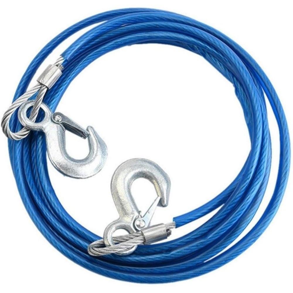 Emergency Trailer Rope Steel Steel Wire Traction Roping Secure Emergency Rope  Automobiles