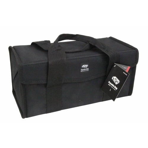SK11 (SK11) Pacakt Bag, Black, Wide-Opening for Easy Access, Tool Bag, Camping Tool Storage, Pegs, SPB-OP360