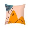 Ins Nordic Simple Abstract Morandi Pillow Cover Peach Skin Cushion Cover Office Sofa Cushion Cover