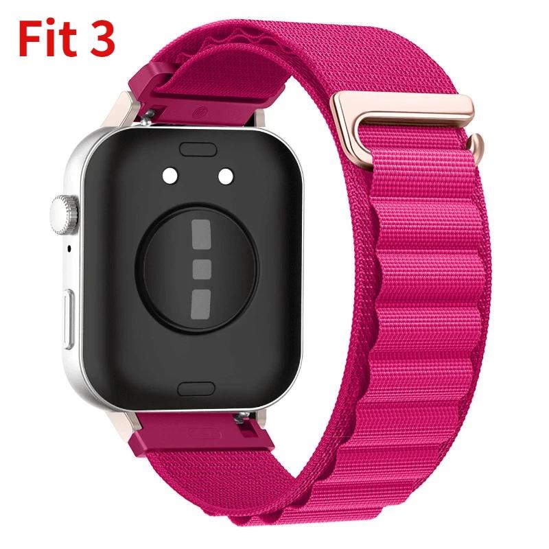 Alpine Loop Strap For Huawei Watch Fit 4/3 Nylon Adjustable Breathable Wristband For Huawei Watch Fit 4 Pro Bracelet Accessories
