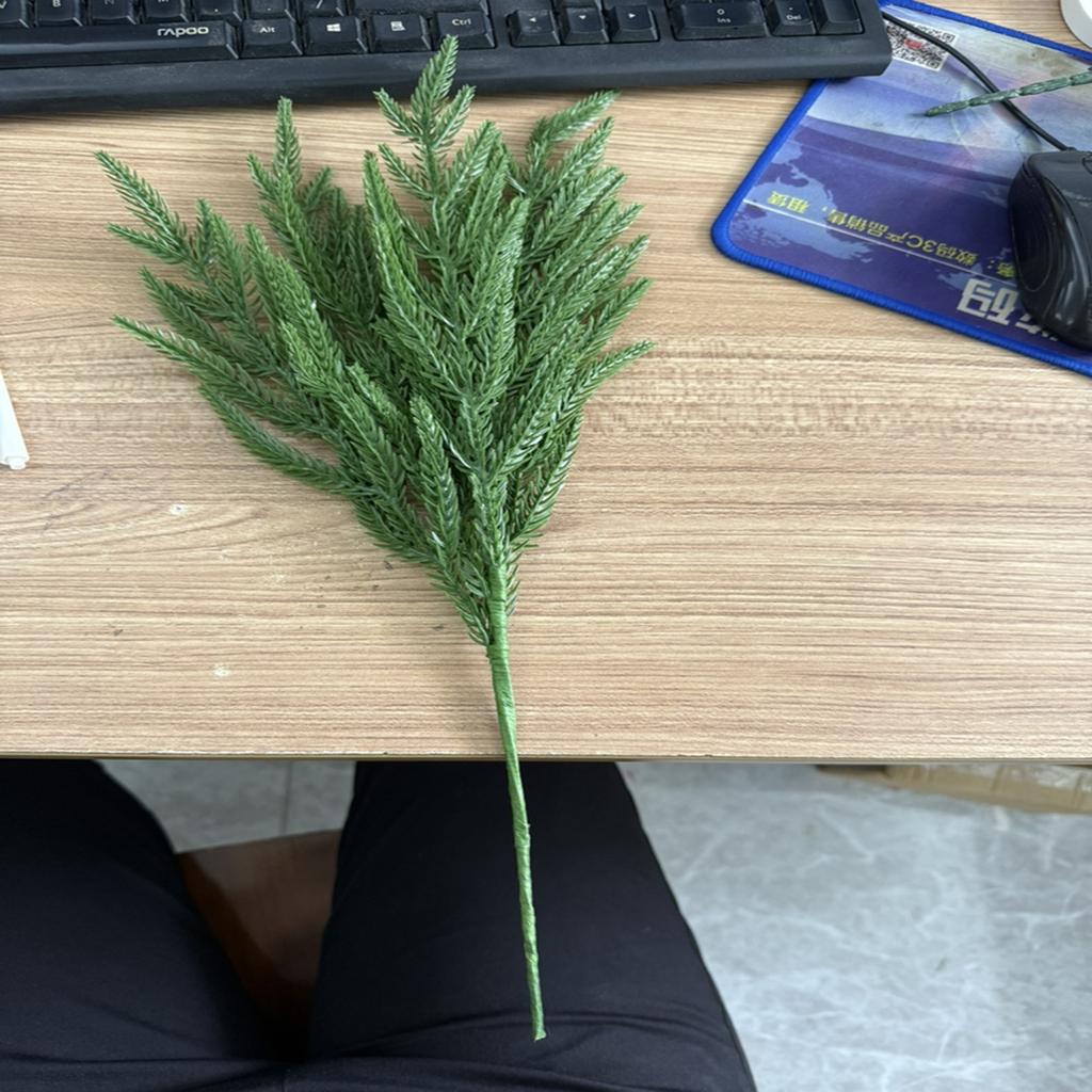 18-inch Real Artificial Norfolk Branches Fake Flower Tree, For Vase DIY Garland Orchid Home Decor Design