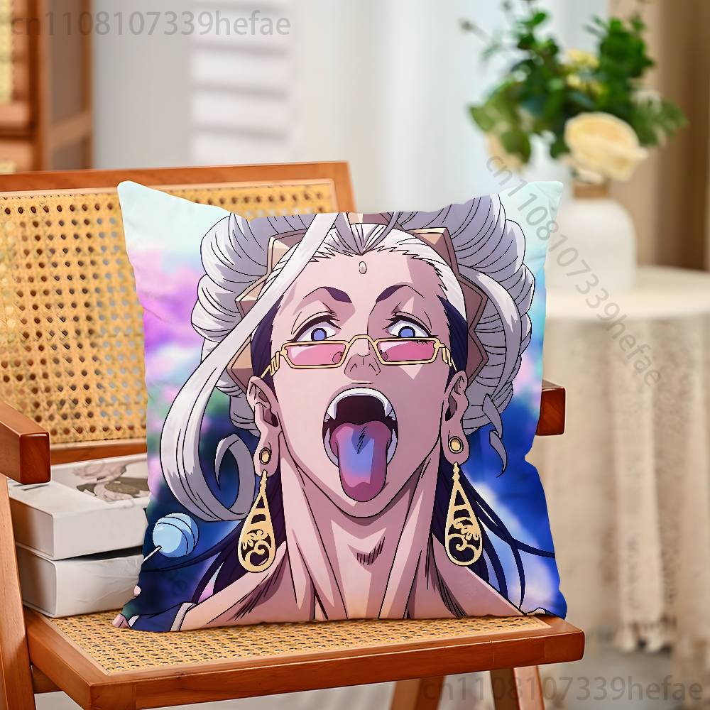 RRecord of Ragnarok Print Polyester Pillow Case for Valentine gift Home Sofa Cushion Cover Decoration Custom