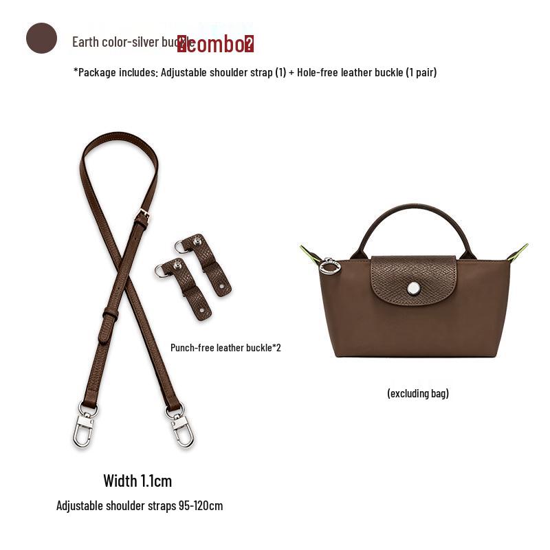 Ingegnosa Borsa Mini Longxiang Fatta a Mano Cinghia a Spalla Regolabile Sostitutiva