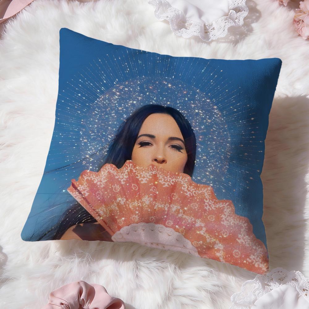 k-Kacey Musgraves Cushion Cover Premium Comfort Reversible Pillow Cove -Two In One Design for Any Room & Car Interior