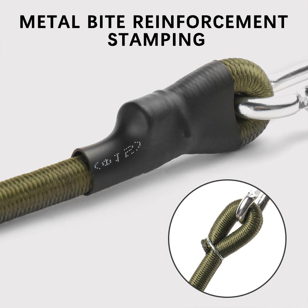 Elastic Strap with Hooks Rope Durable Tying Cargo Rack Luggage Packing Ropes Camping Outdoor Camping Hiking Parts Acssories