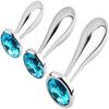 Premium Metal Silver Butt Plug Trainer Kit Anal Expanding Adult Toy for Men Women