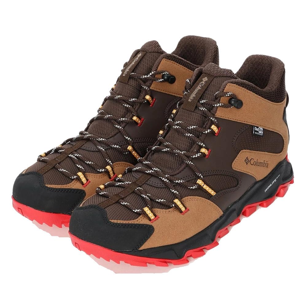 

Columbia Saber Six Mid Outdry Hiking Size Red Spark Men s Shoes, 30.0cm, Bark,