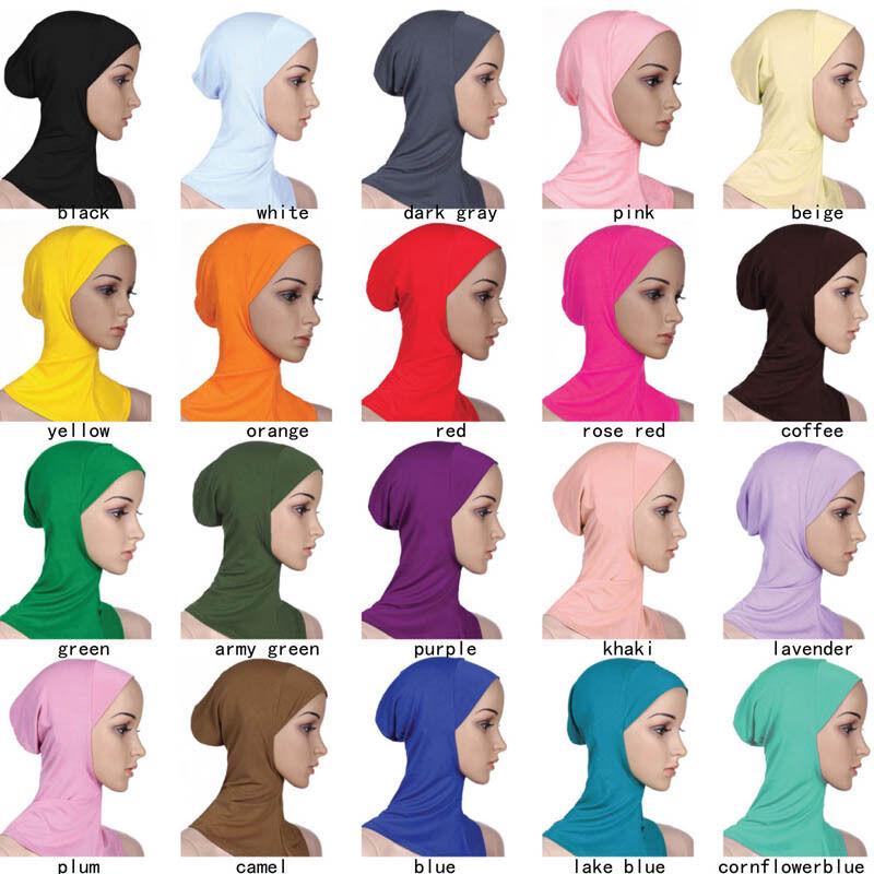 New Women Cotton Muslim Inner Hijab Caps Islamic Underscarf Hats Ninja Hijab New Women Cotton Muslim Inner Hijab Caps Islamic Underscarf Hats Ninja Hijab