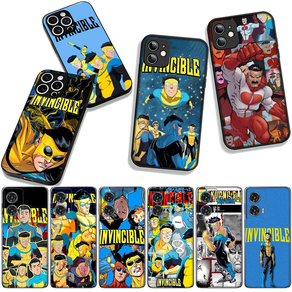 Cover for Apple iPhone 16 15 14 Plus 13 12 Mini 17 Pro Max + ProMax 16E Air 16+ 15+ Phone Case Poster I-Invincibles Collage