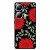 3D Emboss Case For Xiaomi Poco M6 Pro Phone Case Flower Silicone Soft Back Cover For Xiaomi Poco M6 Pro Case PocoM6 M 6 Pro Capa